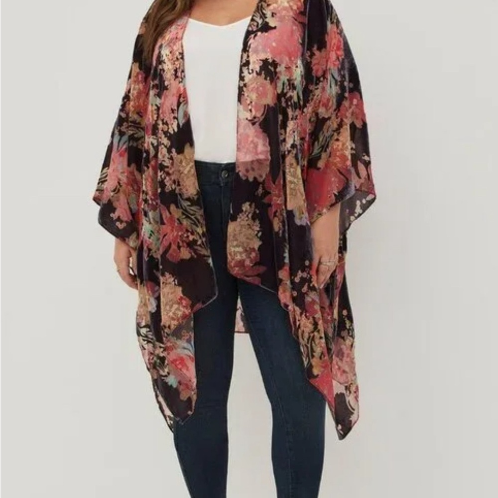 Torrid burnout ruana